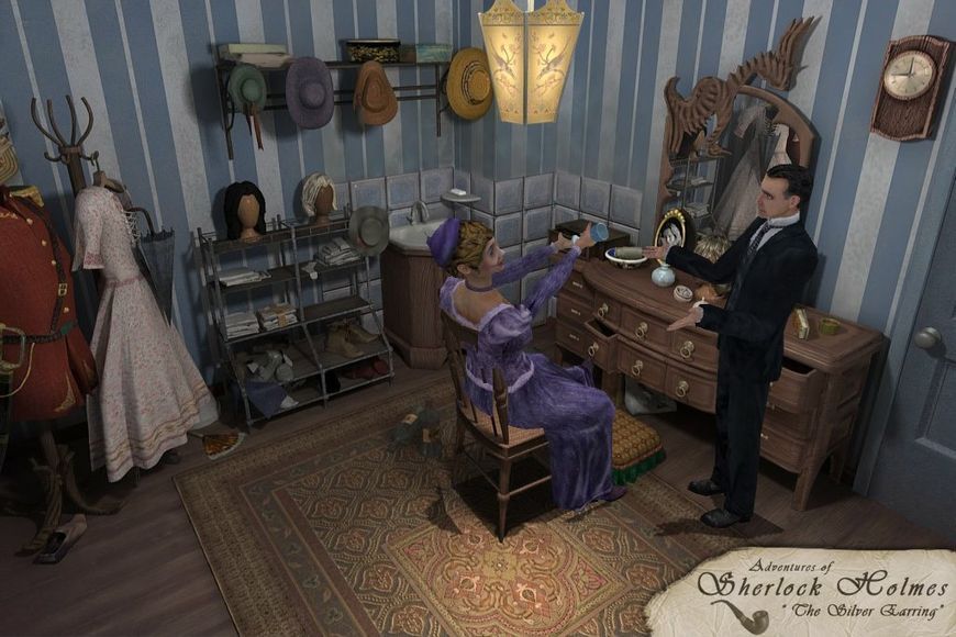 Sherlock Holmes The Silver Earring - Ключ Steam Steam ключ