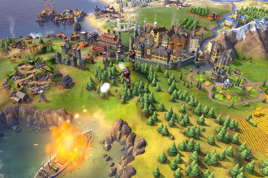 Sid Meier's Civilization VI: Rise and Fall - Ключ Steam Steam ключ